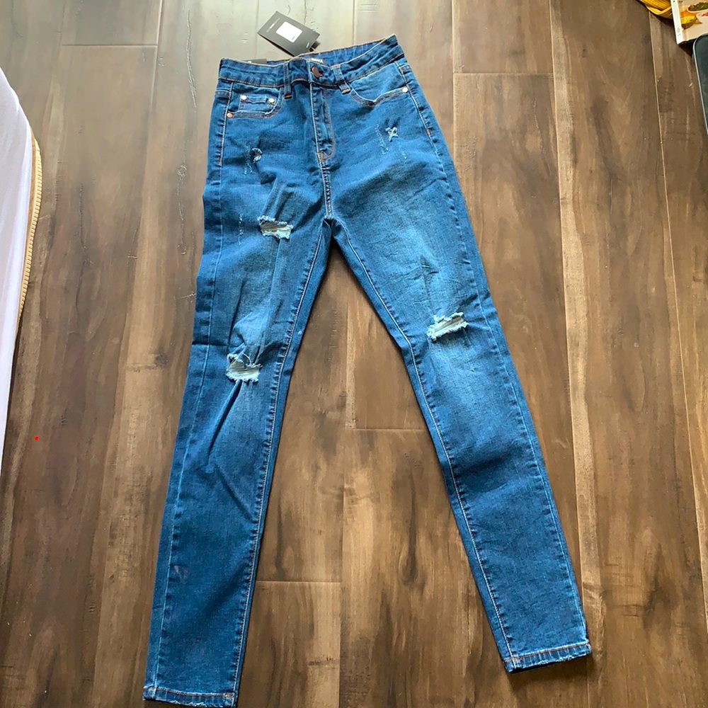 Fashion nova high rise jeans